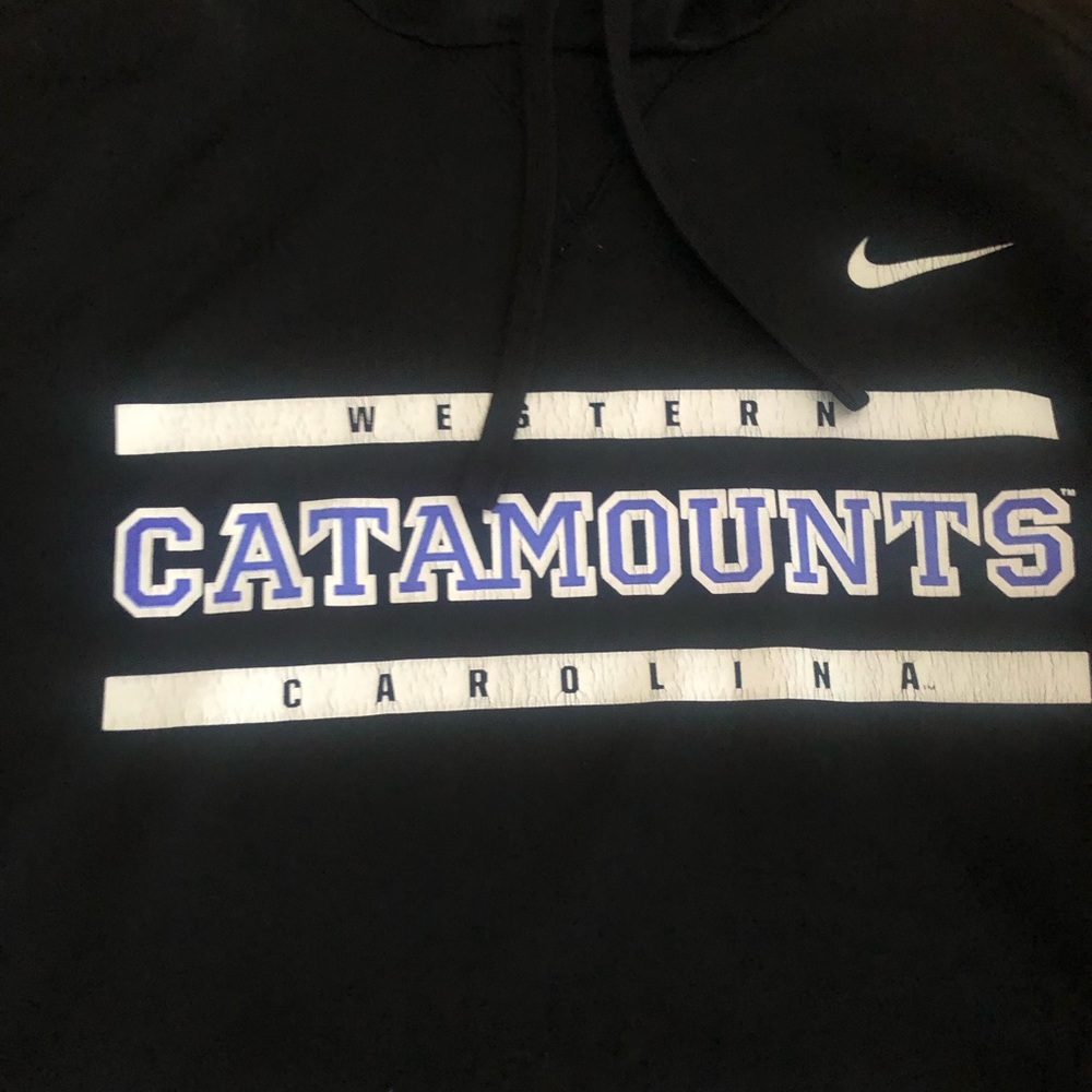 Nike dri fit Black Western Carolina Catamounts hoodie - Picture 2 of 3